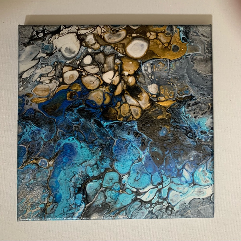 “Discovery” Original Signed Abstract Painting